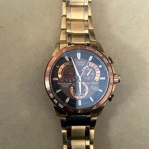 Citizen Eco-Drive Gold Men’s Chronograph Watch